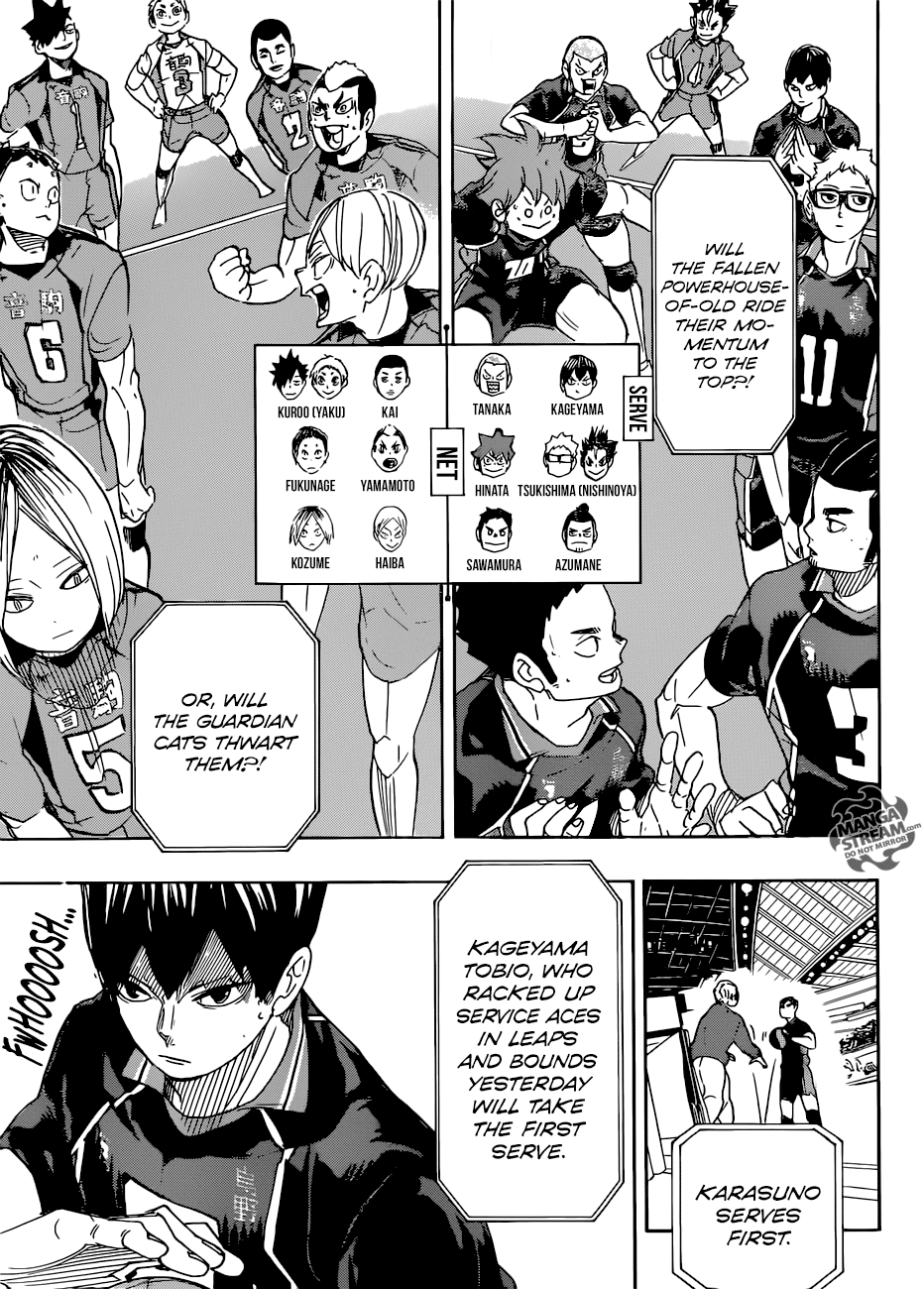 Haikyuu!! chapter 294 - page 7