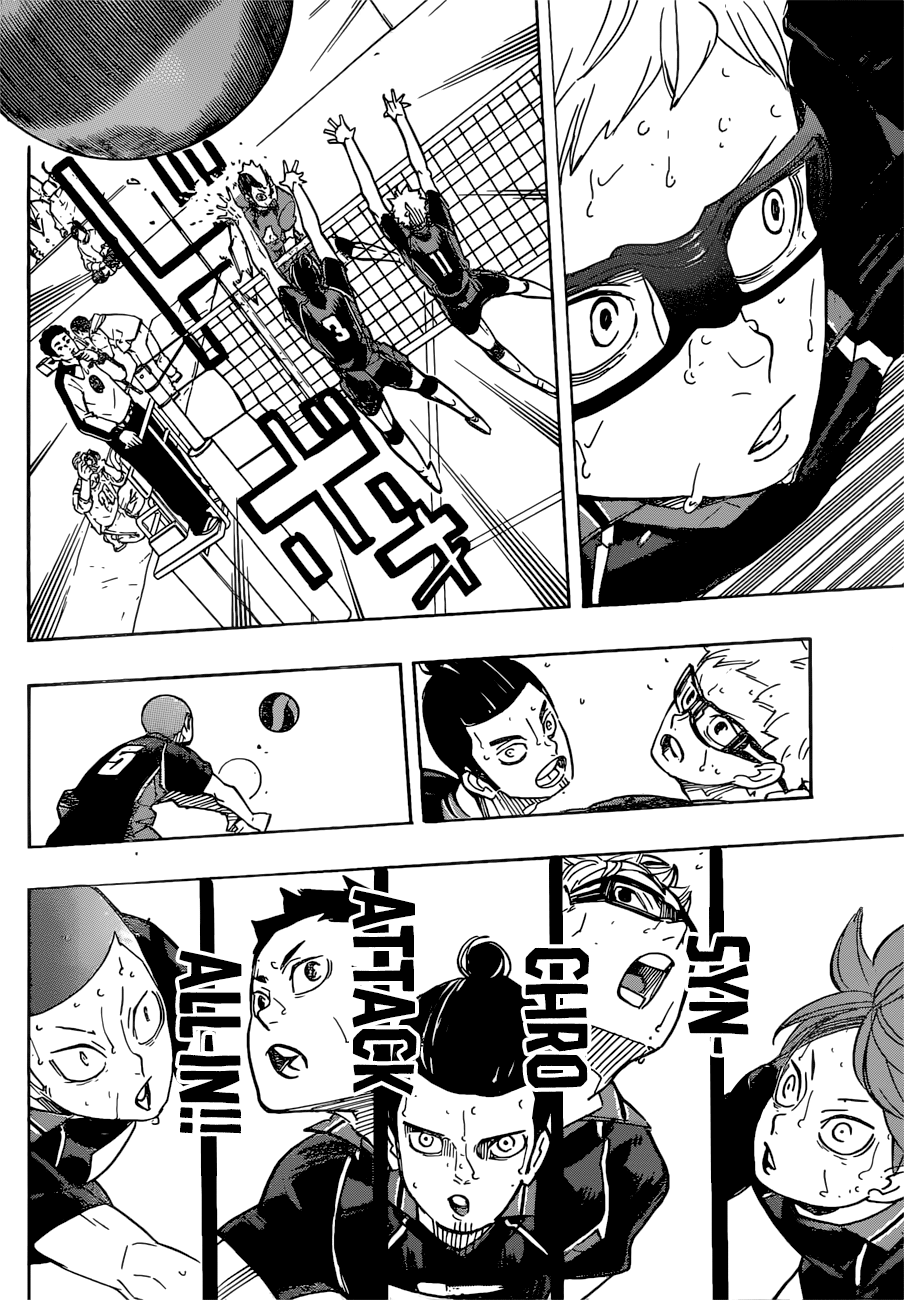 Haikyuu!! - Manga chapter 323 - page 6