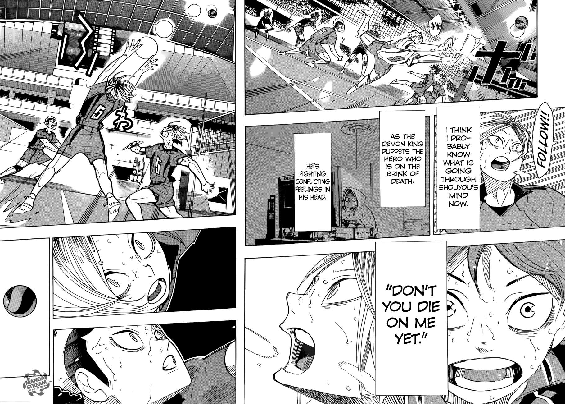 Haikyuu!! - Manga chapter 323 - page 8