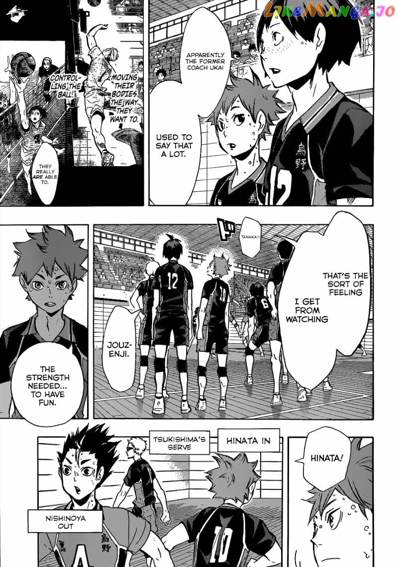 Haikyuu!! chapter 110 - page 16