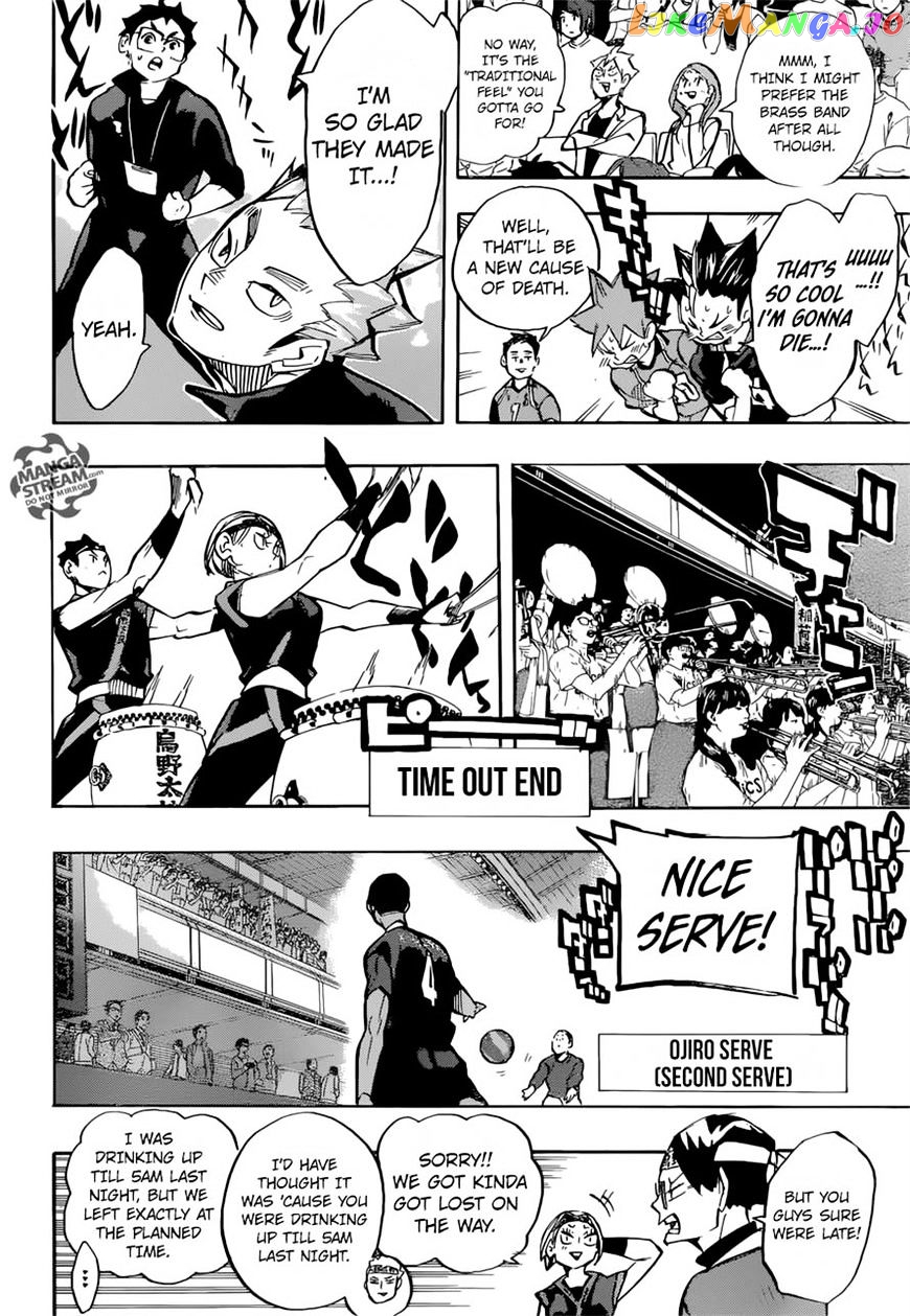 Haikyuu!! chapter 252 - page 6