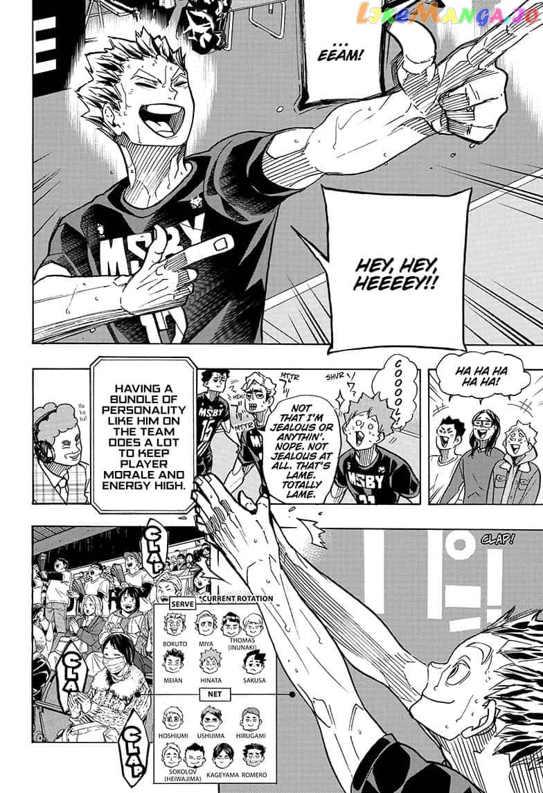 Haikyuu!! chapter 392 - page 6