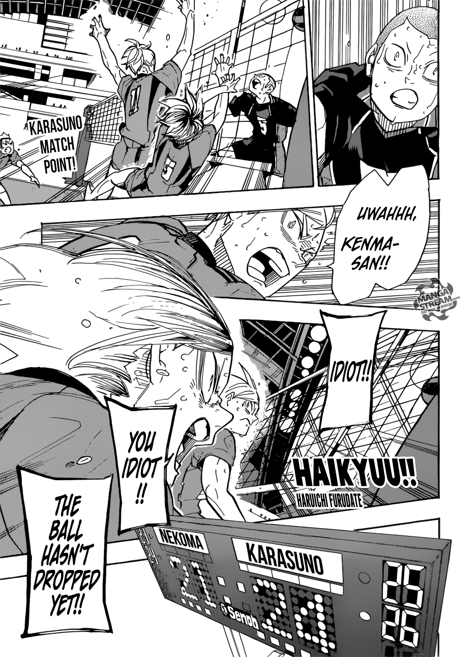 Haikyuu!! - Manga chapter 324 - page 1