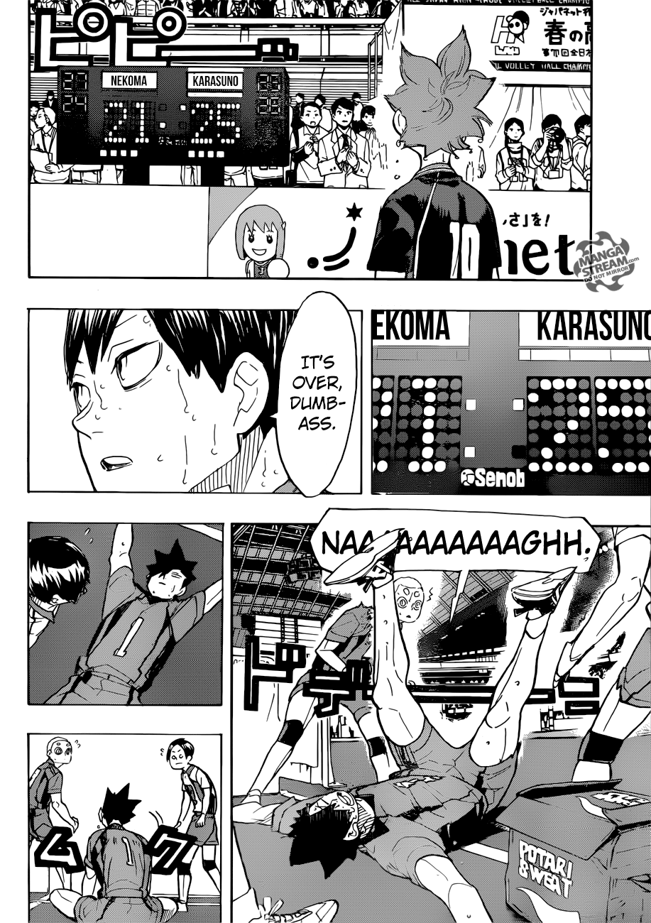 Haikyuu!! - Manga chapter 324 - page 14