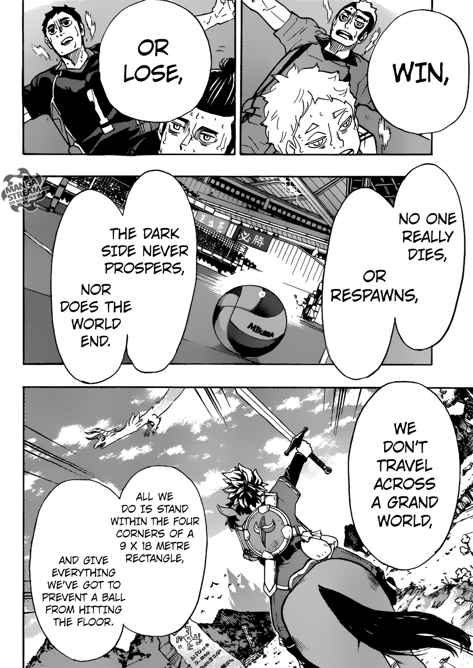 Haikyuu!! - Manga chapter 324 - page 16