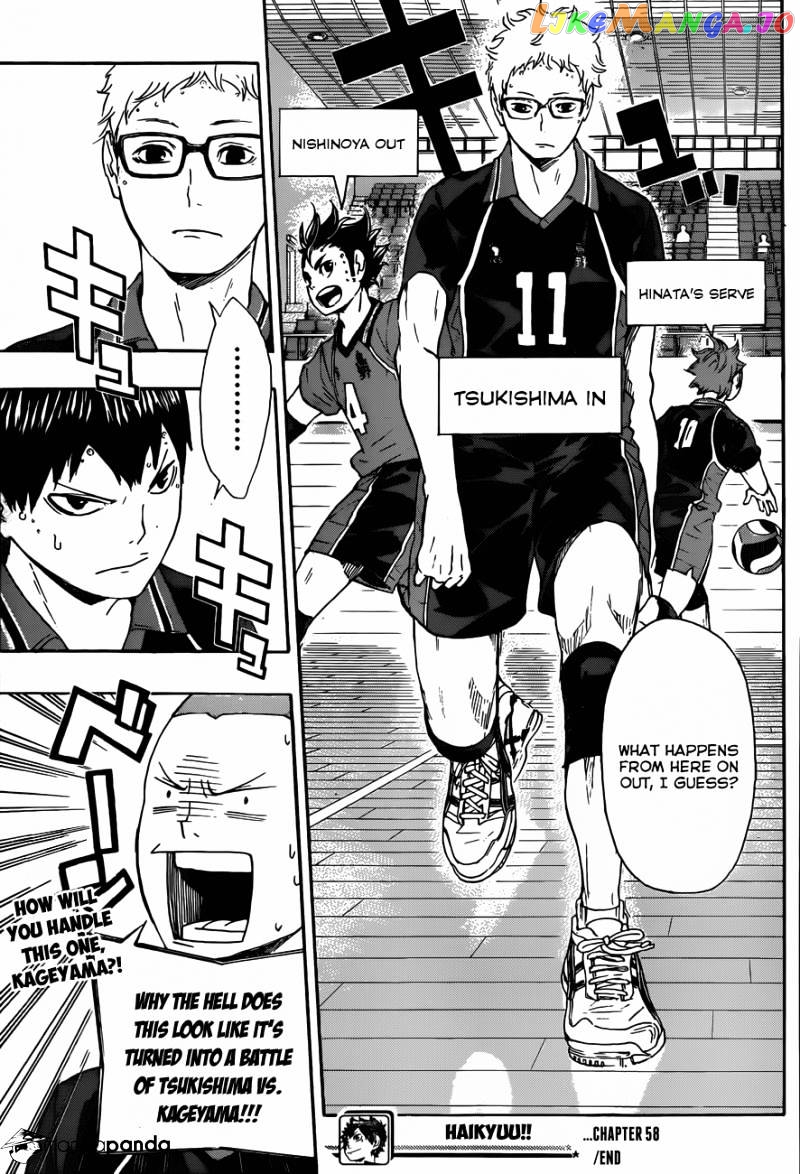 Haikyuu!! chapter 58 - page 18