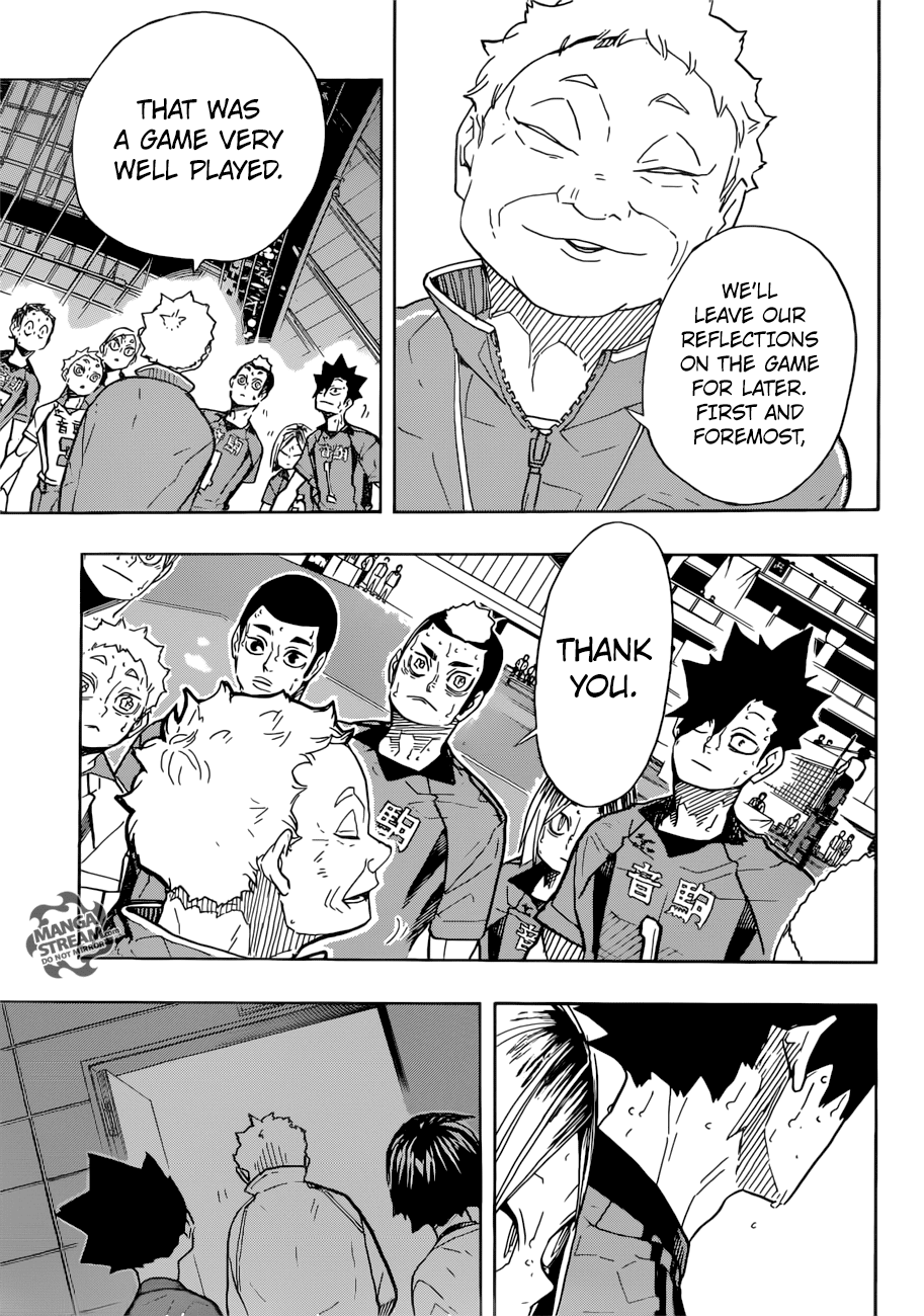 Haikyuu!! - Manga chapter 325 - page 13