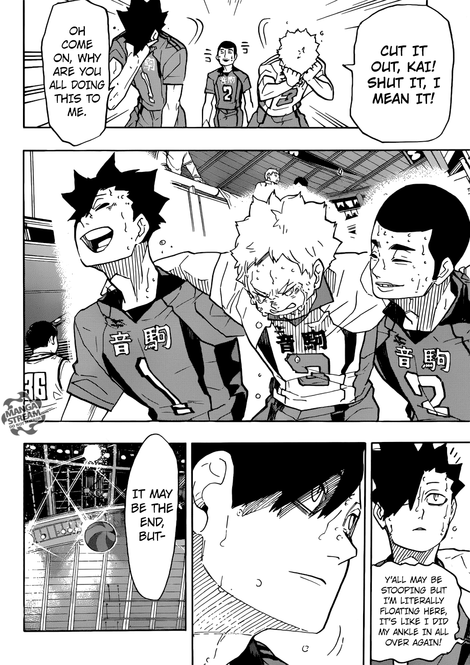 Haikyuu!! - Manga chapter 325 - page 18