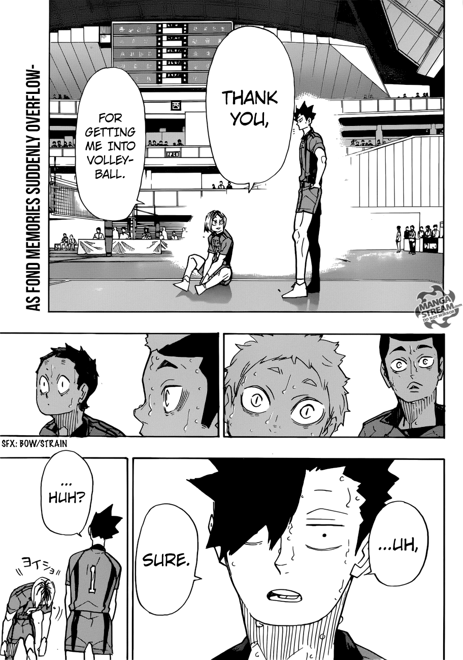 Haikyuu!! - Manga chapter 325 - page 3