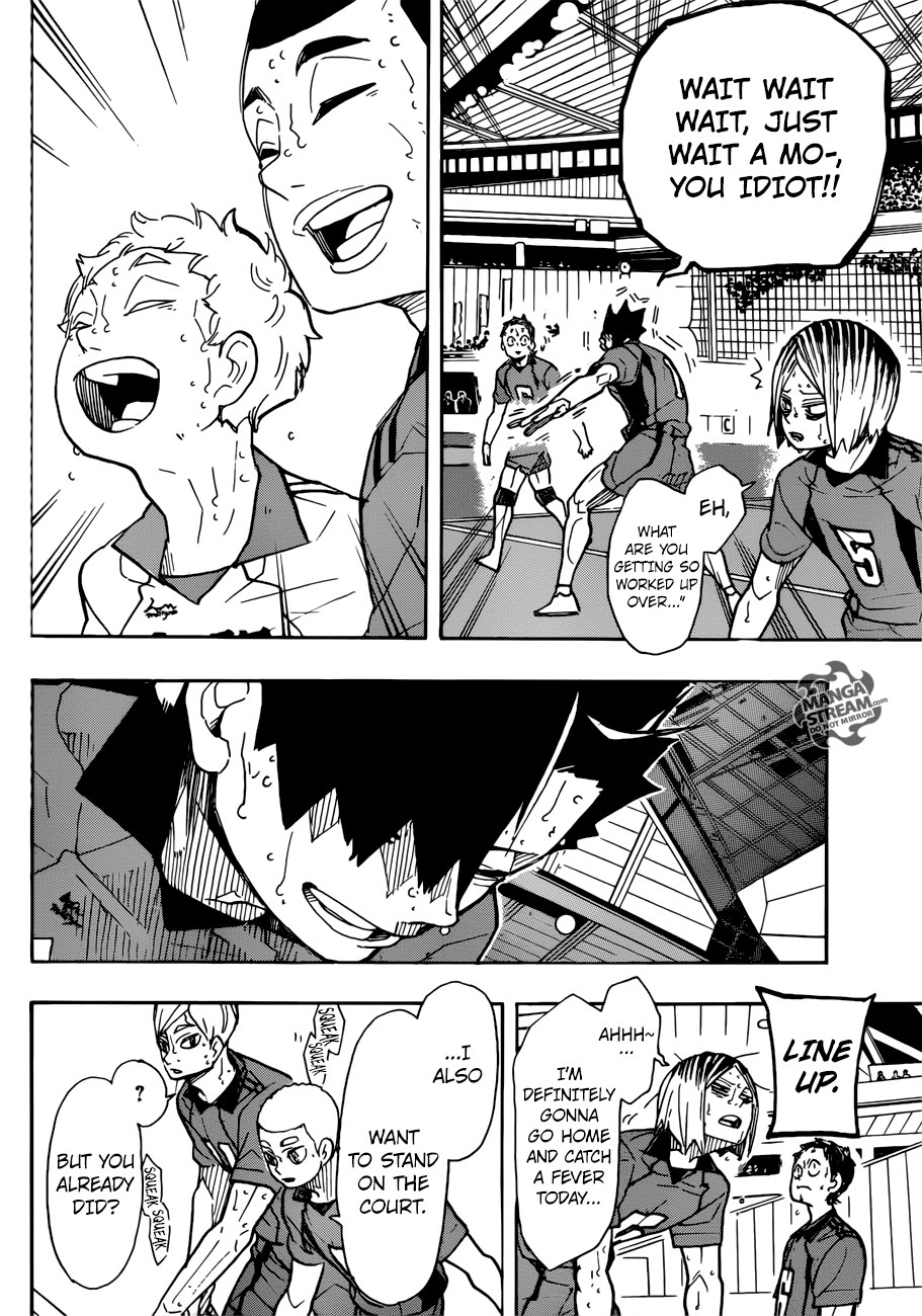 Haikyuu!! - Manga chapter 325 - page 4