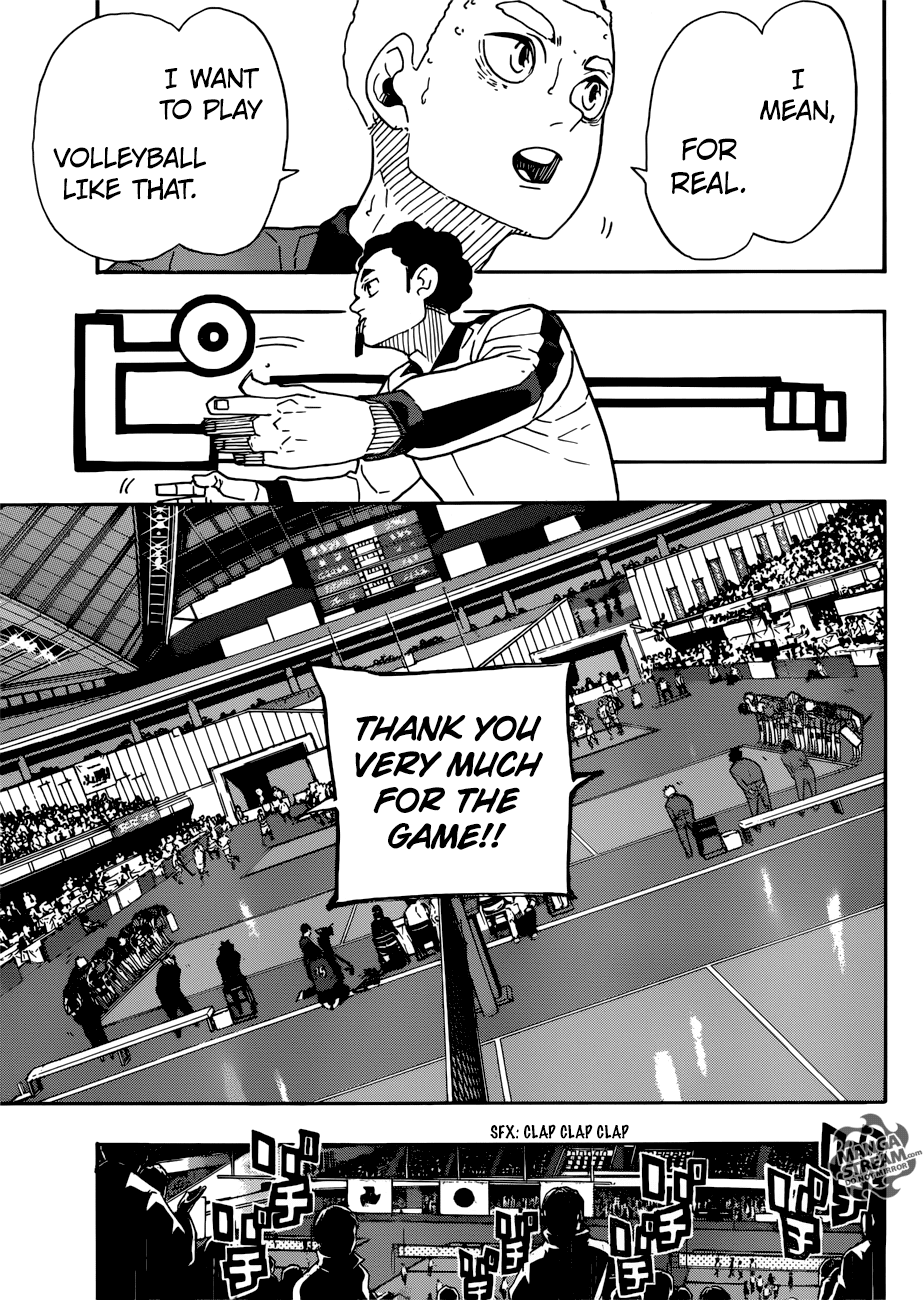 Haikyuu!! - Manga chapter 325 - page 5