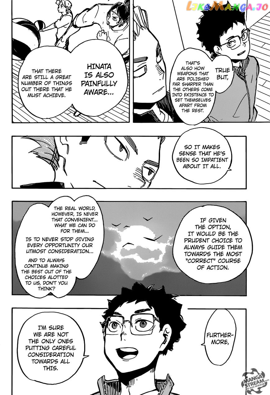 Haikyuu!! chapter 212 - page 4