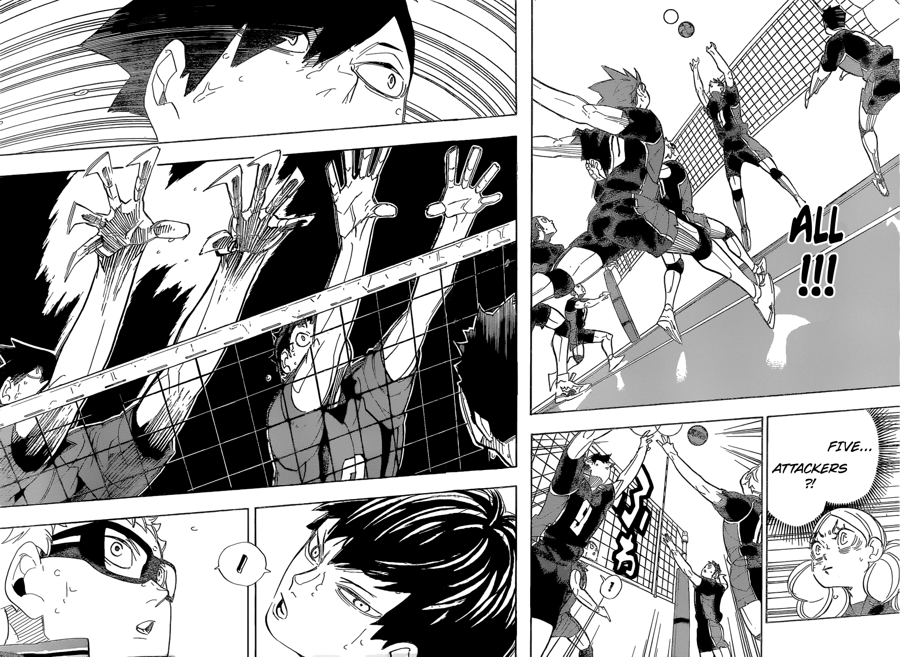 Haikyuu!! chapter 297 - page 8