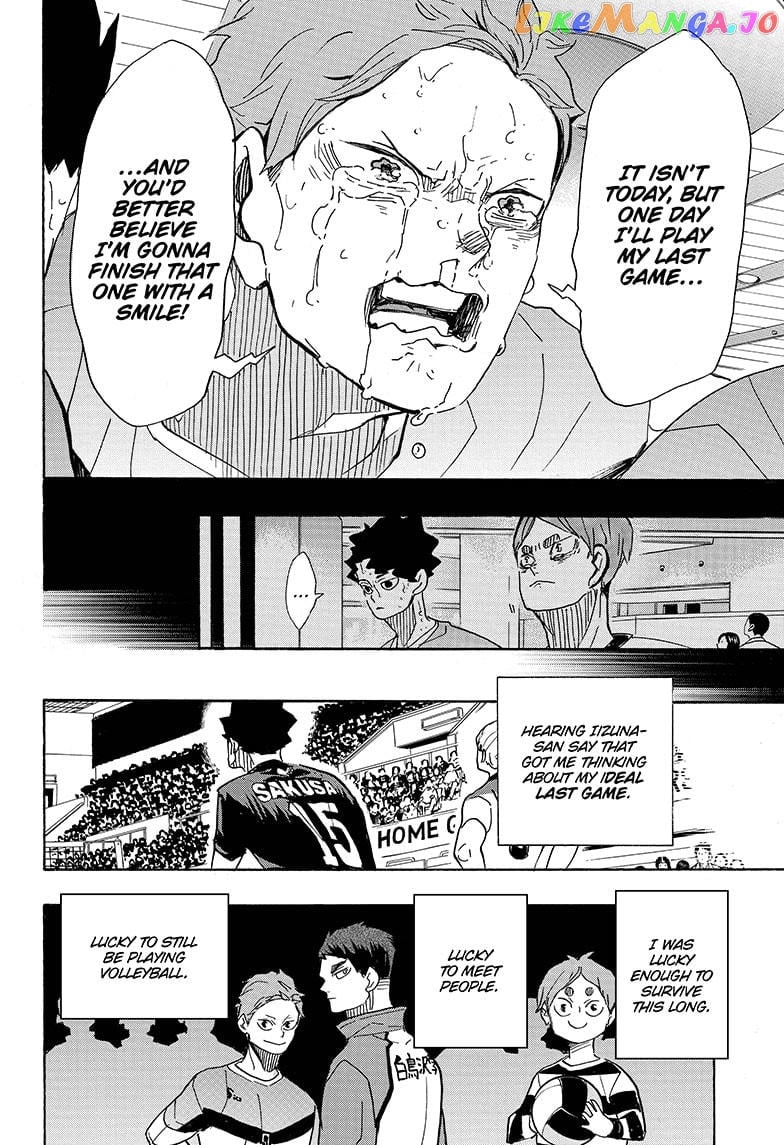 Haikyuu!! - Manga chapter 394 - page 16