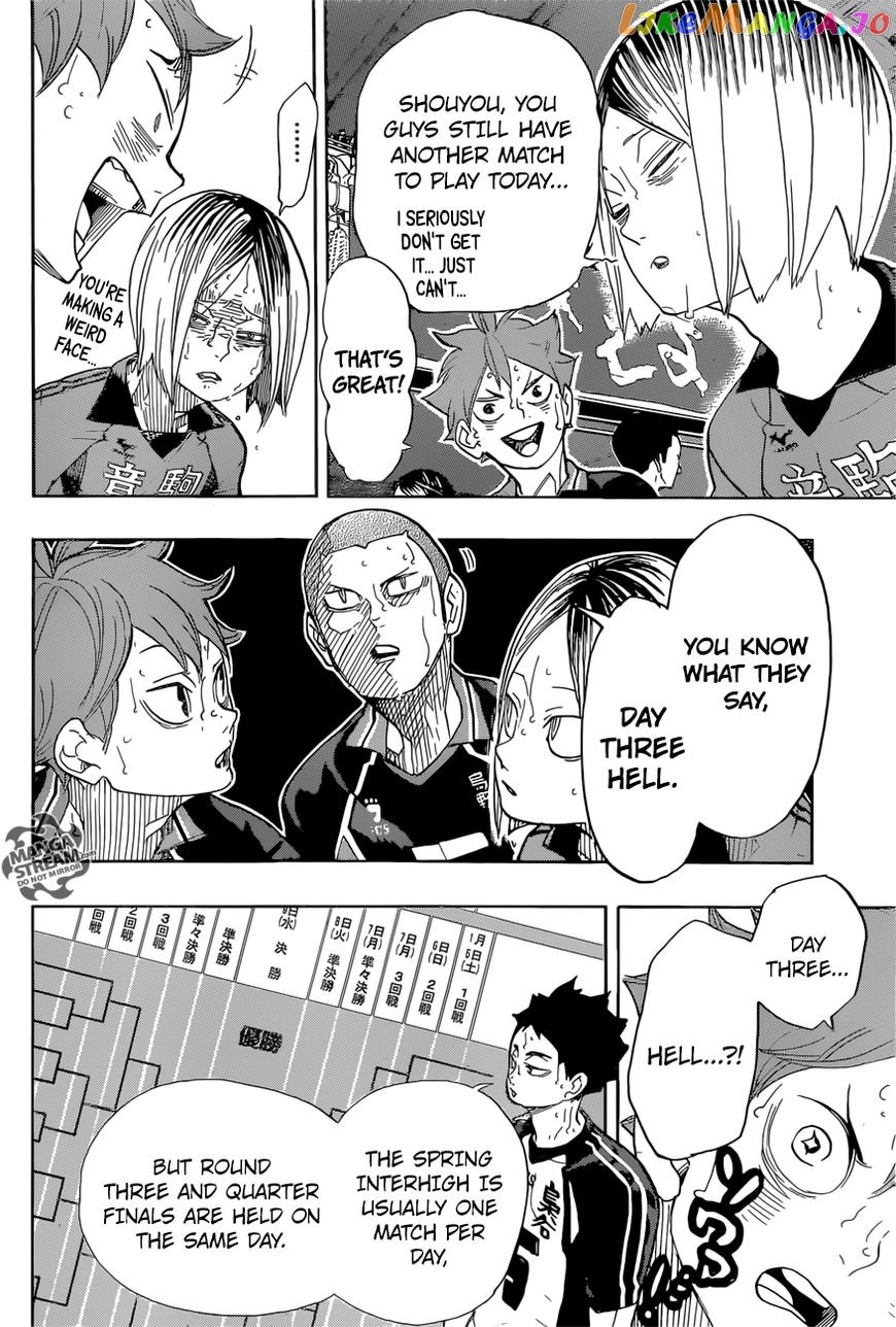 Haikyuu!! - Manga chapter 326 - page 9