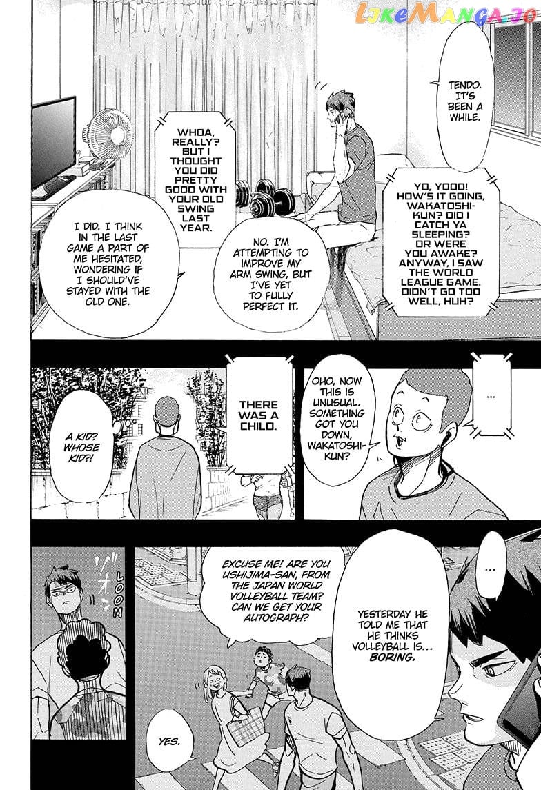 Haikyuu!! - Manga chapter 395 - page 2