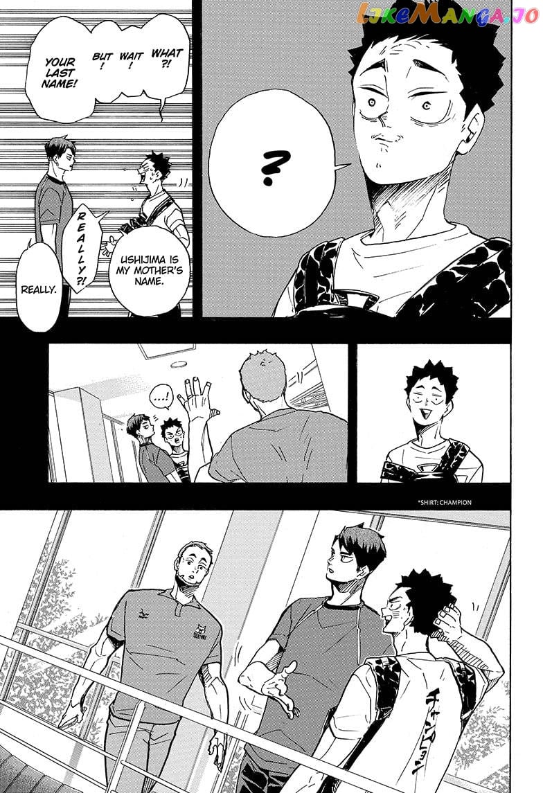 Haikyuu!! - Manga chapter 395 - page 7