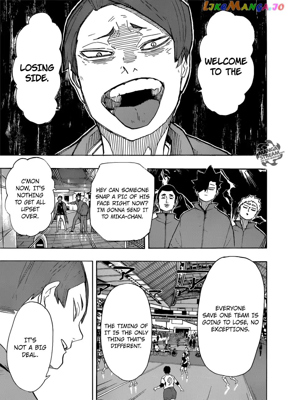 Haikyuu!! - Manga chapter 327 - page 12