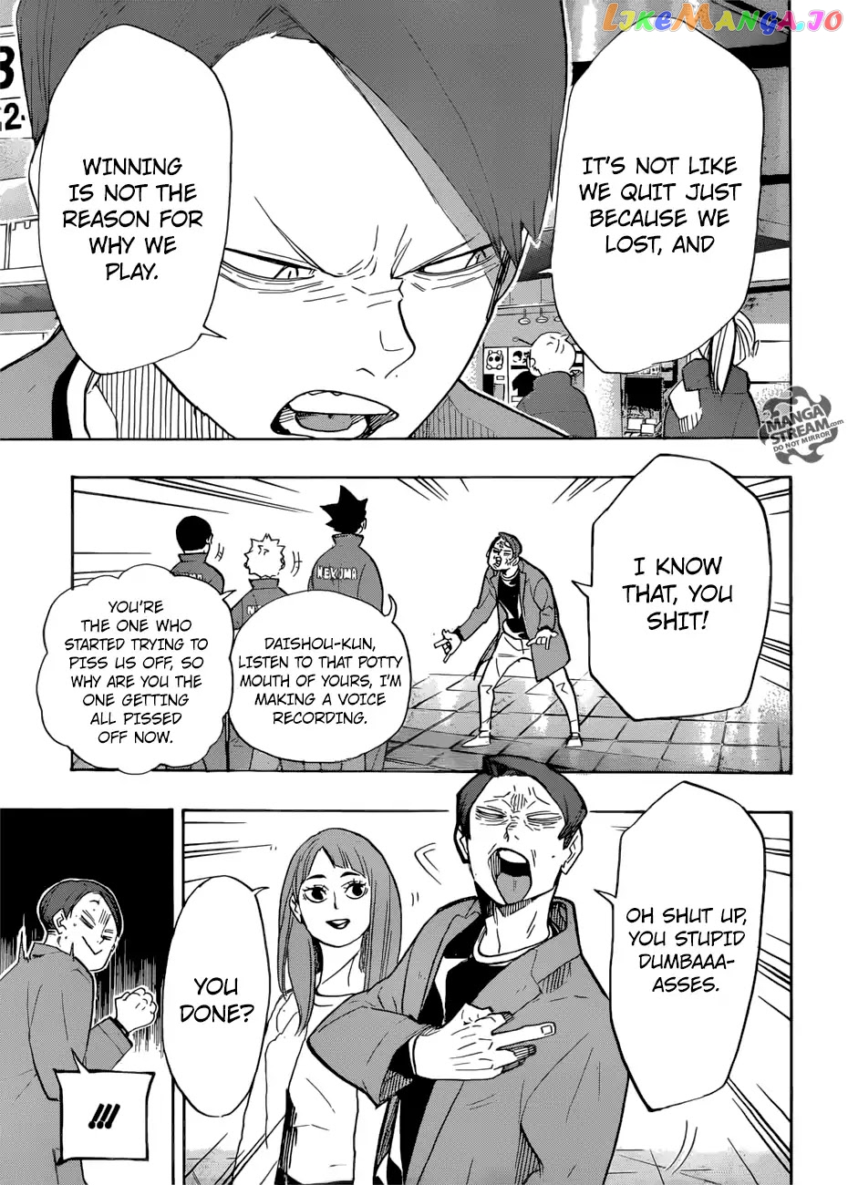 Haikyuu!! - Manga chapter 327 - page 14