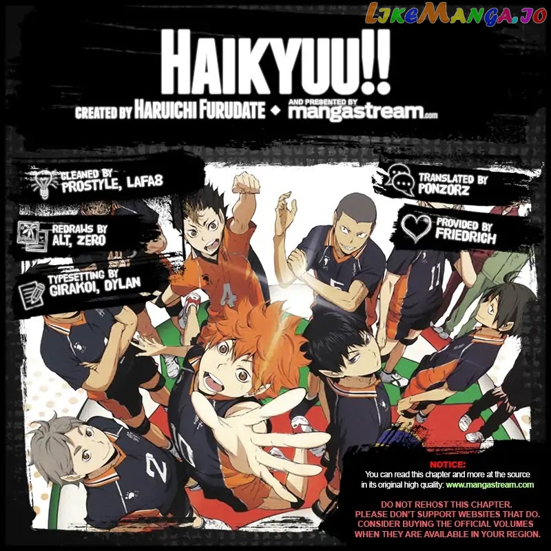 Haikyuu!! - Manga chapter 327 - page 2