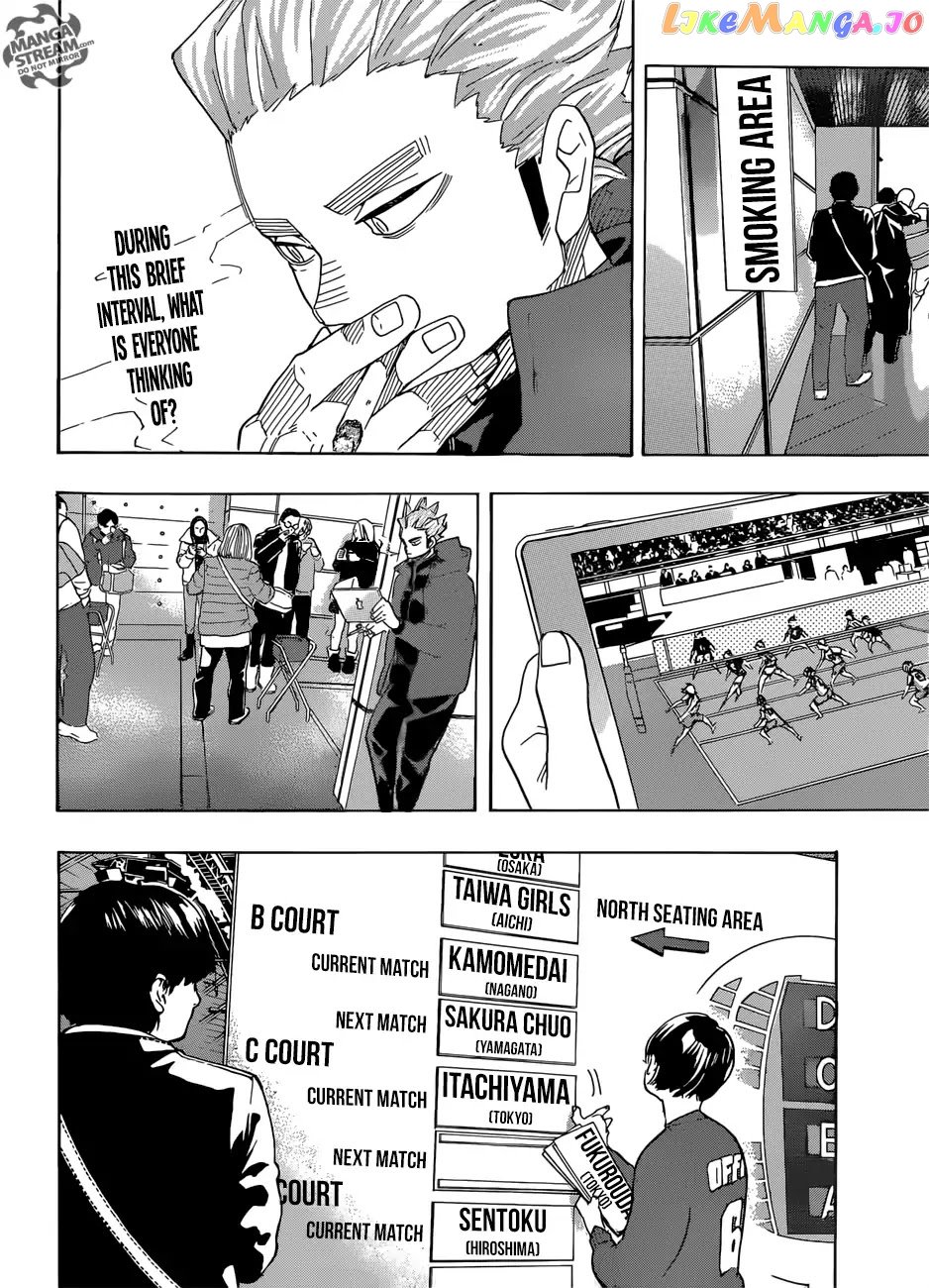 Haikyuu!! - Manga chapter 327 - page 3