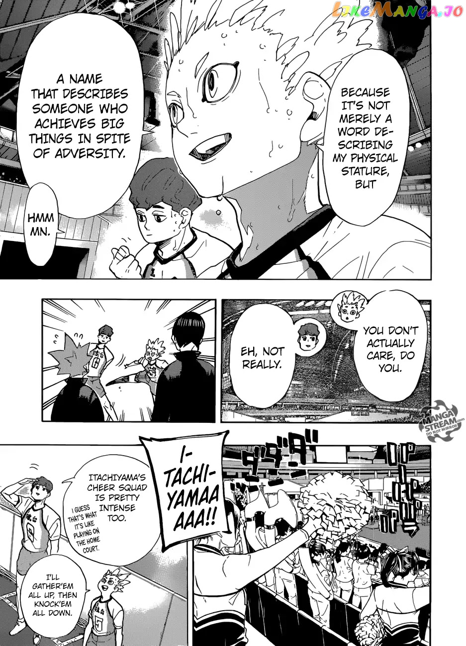 Haikyuu!! - Manga chapter 327 - page 6