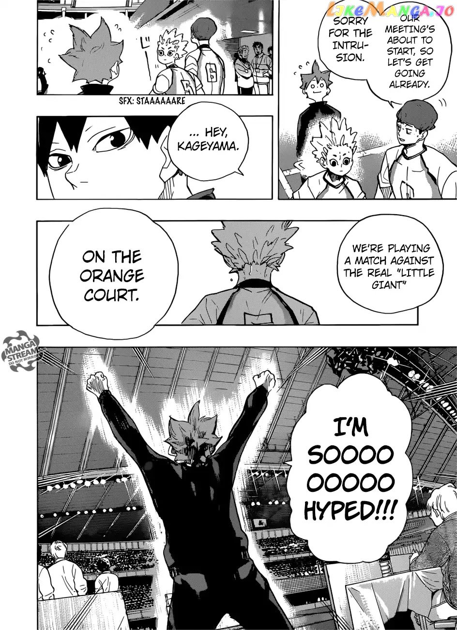 Haikyuu!! - Manga chapter 327 - page 7