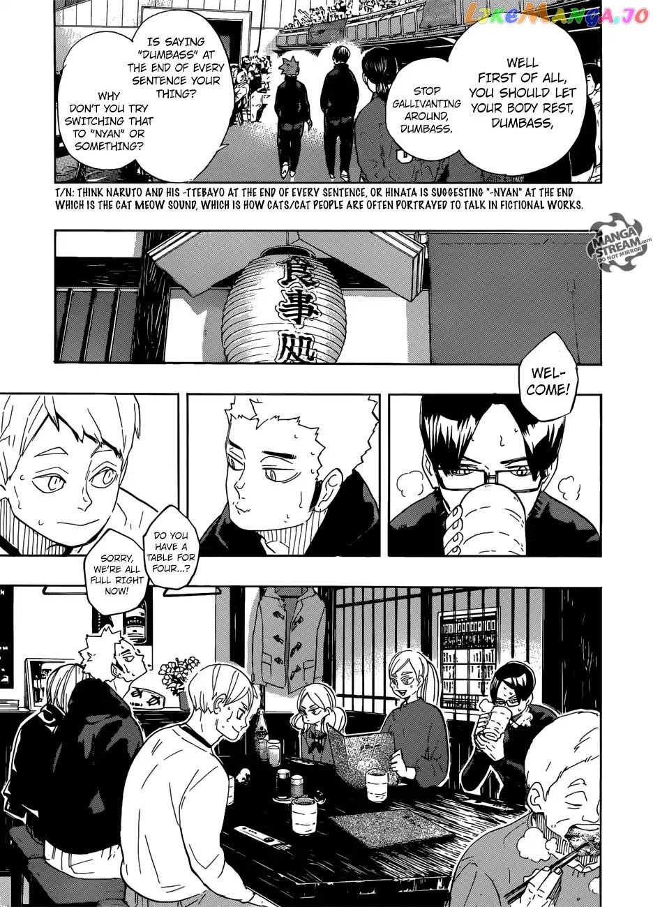 Haikyuu!! - Manga chapter 327 - page 8