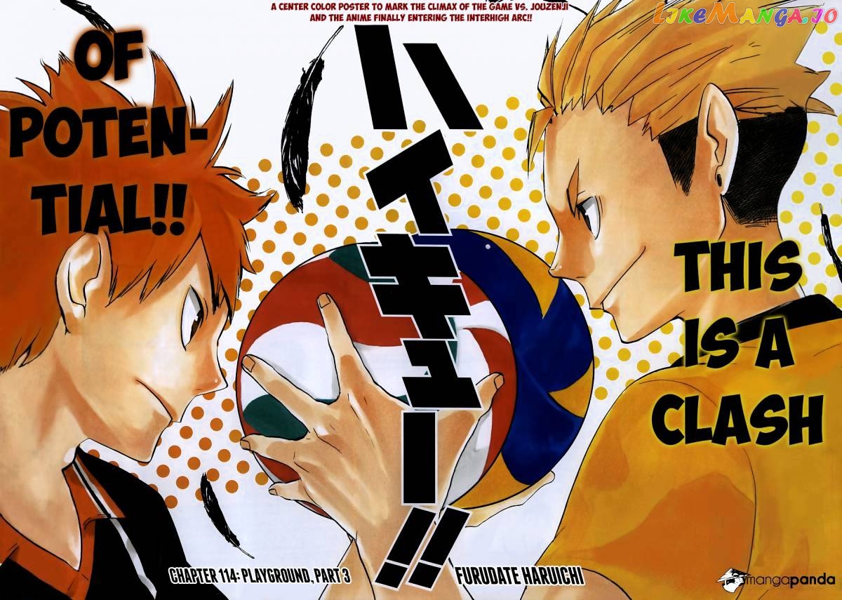 Haikyuu!! chapter 114 - page 2