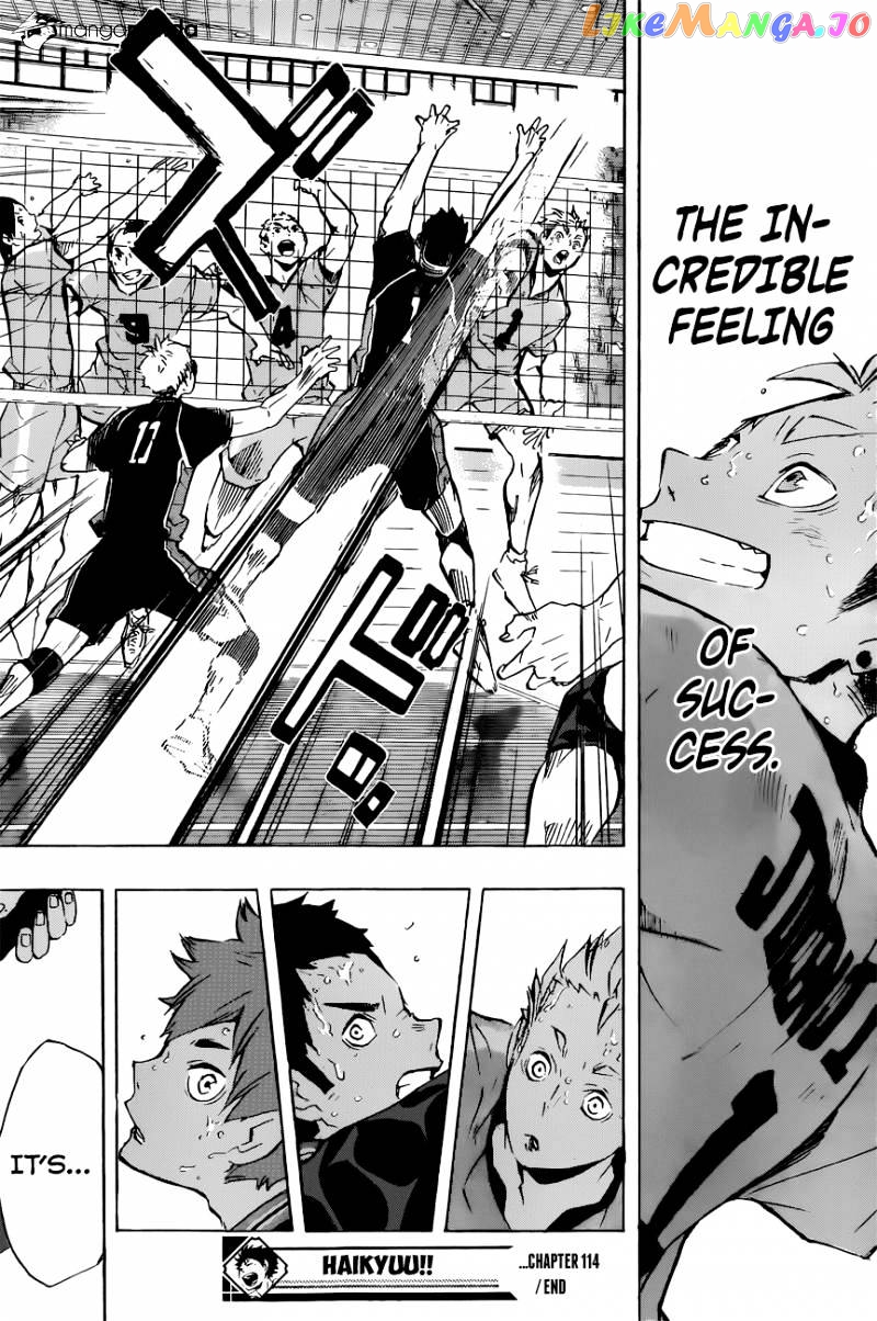 Haikyuu!! chapter 114 - page 20