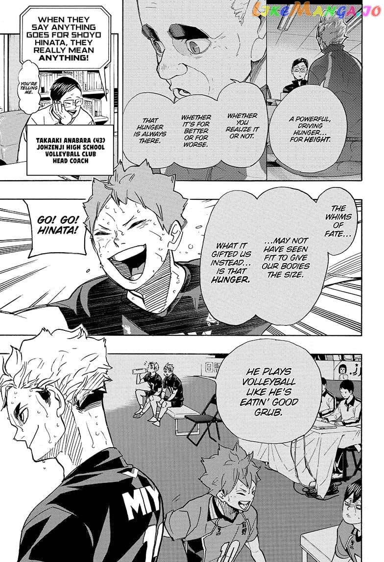 Haikyuu!! chapter 396 - page 15