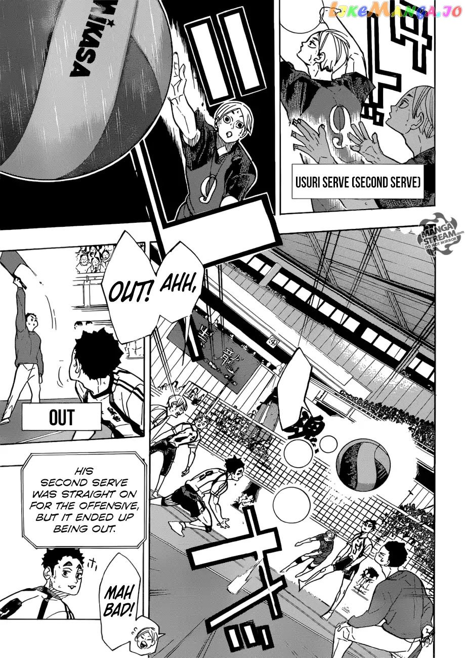 Haikyuu!! - Manga chapter 328 - page 14