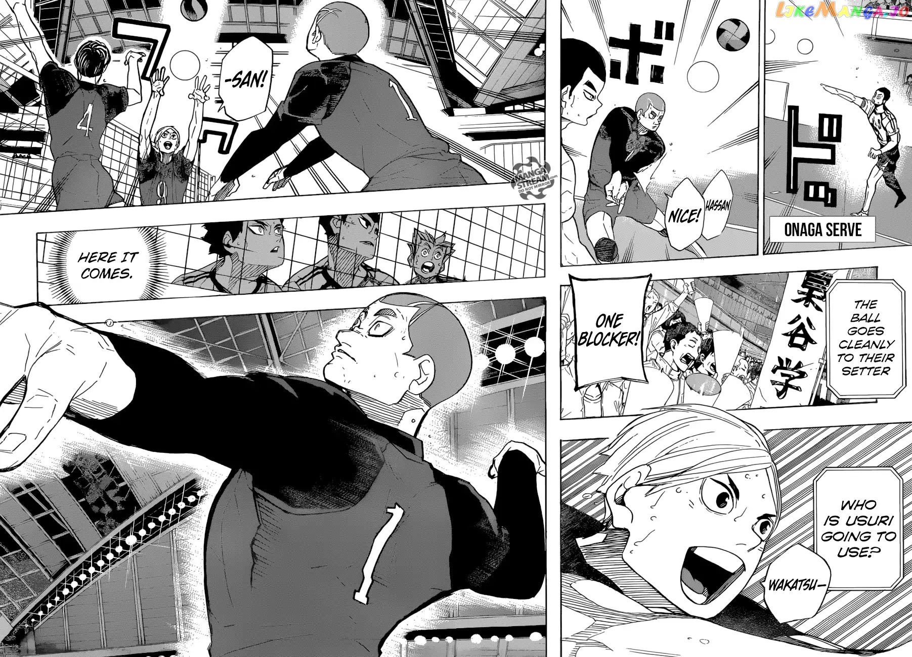 Haikyuu!! - Manga chapter 328 - page 15