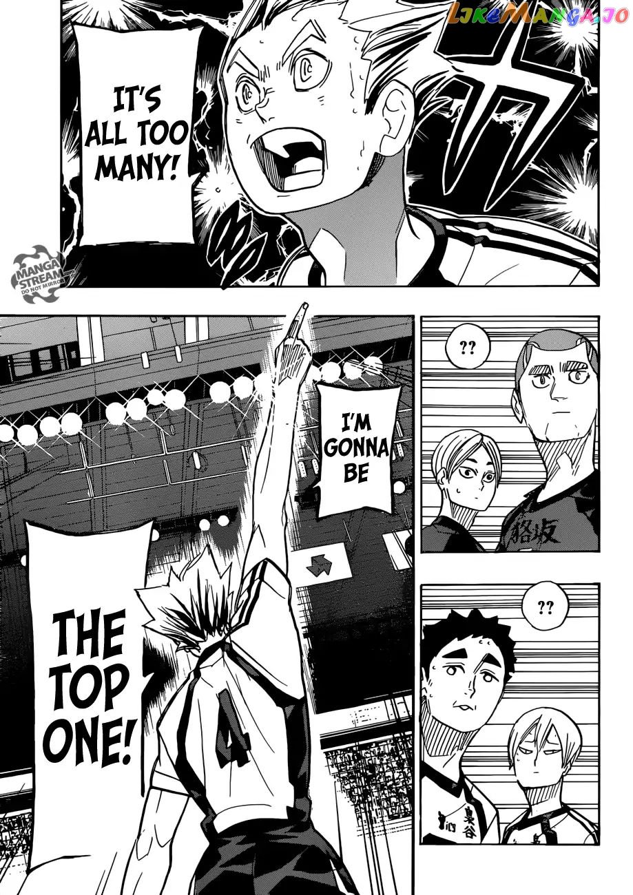 Haikyuu!! - Manga chapter 328 - page 6