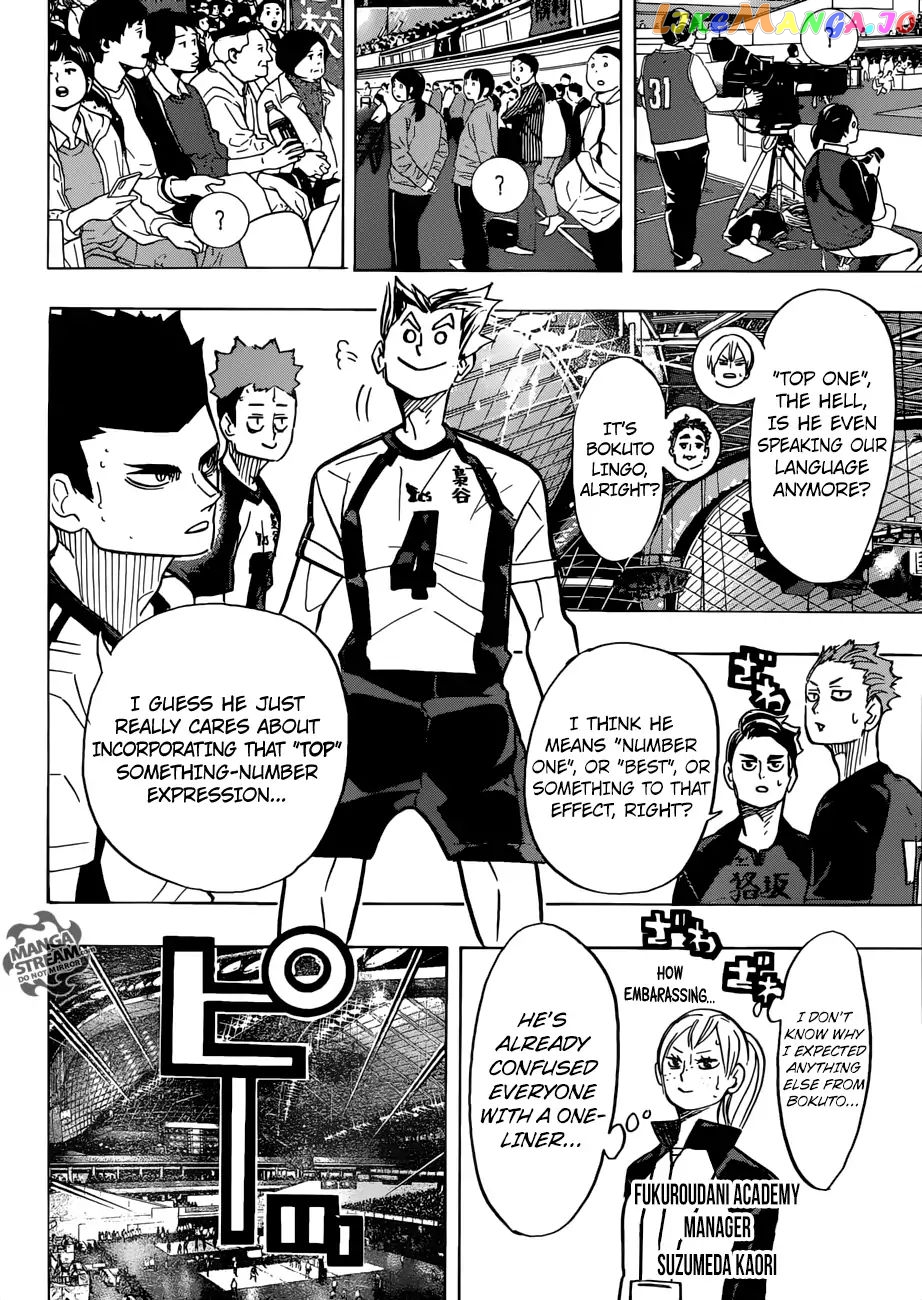 Haikyuu!! - Manga chapter 328 - page 7