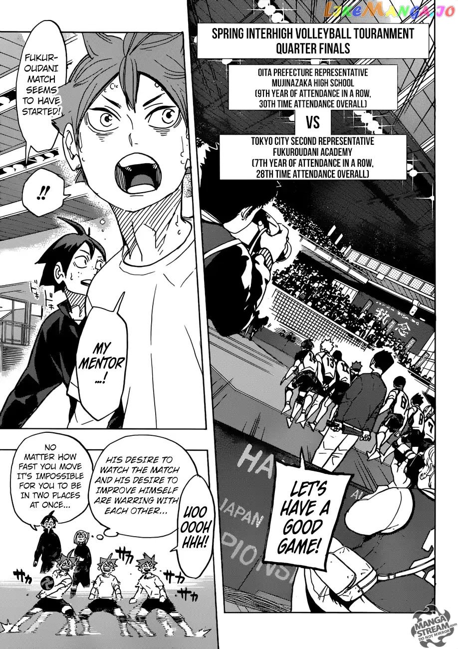 Haikyuu!! - Manga chapter 328 - page 8