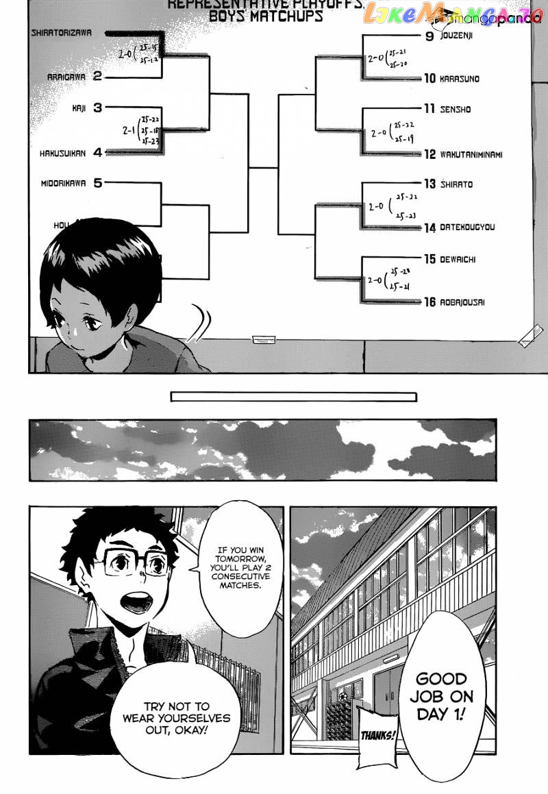 Haikyuu!! chapter 115 - page 15