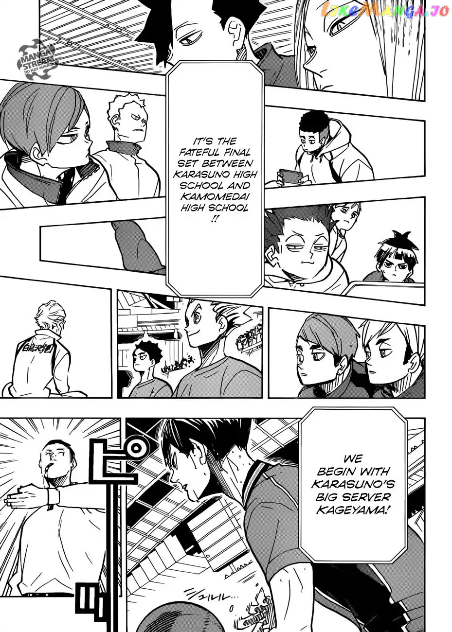 Haikyuu!! chapter 358 - page 12