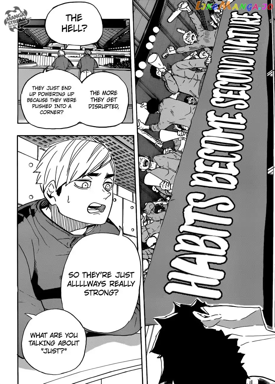 Haikyuu!! chapter 358 - page 17