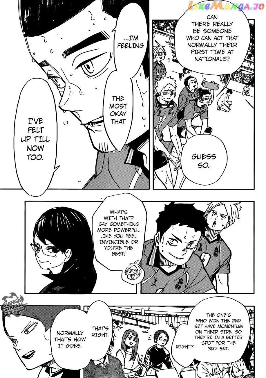 Haikyuu!! chapter 358 - page 6