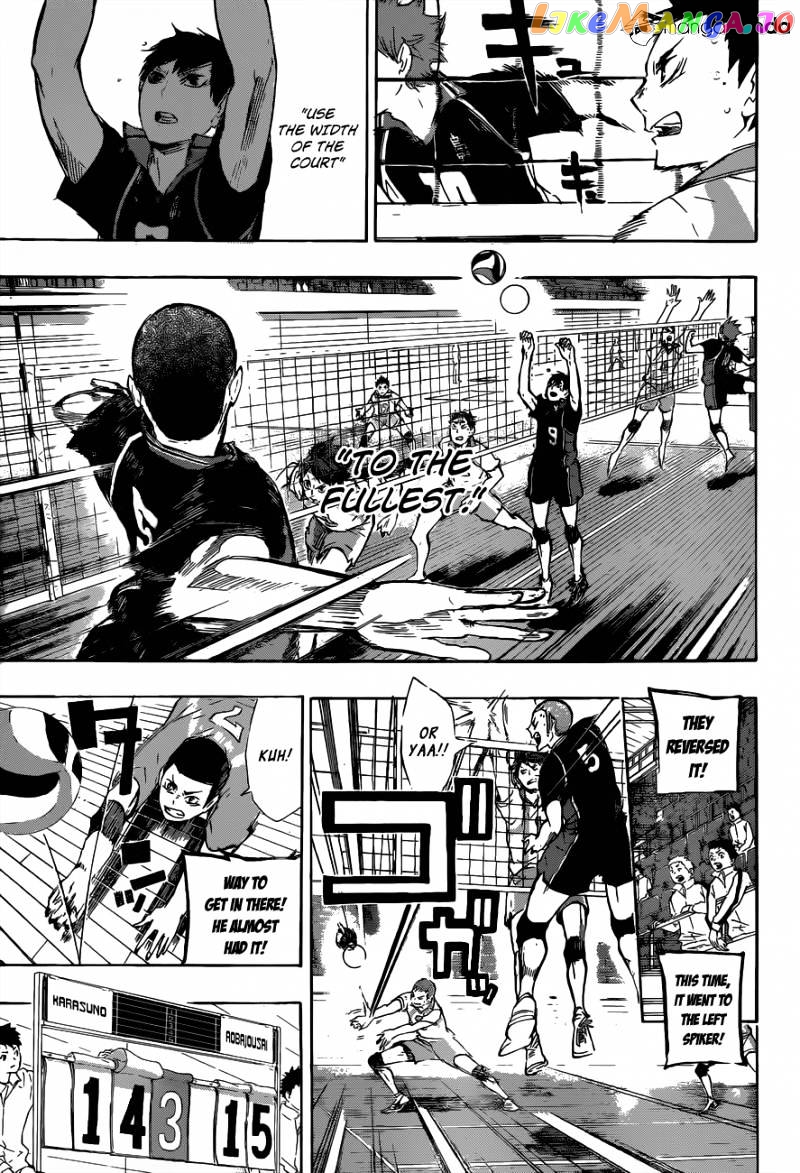 Haikyuu!! chapter 62 - page 10