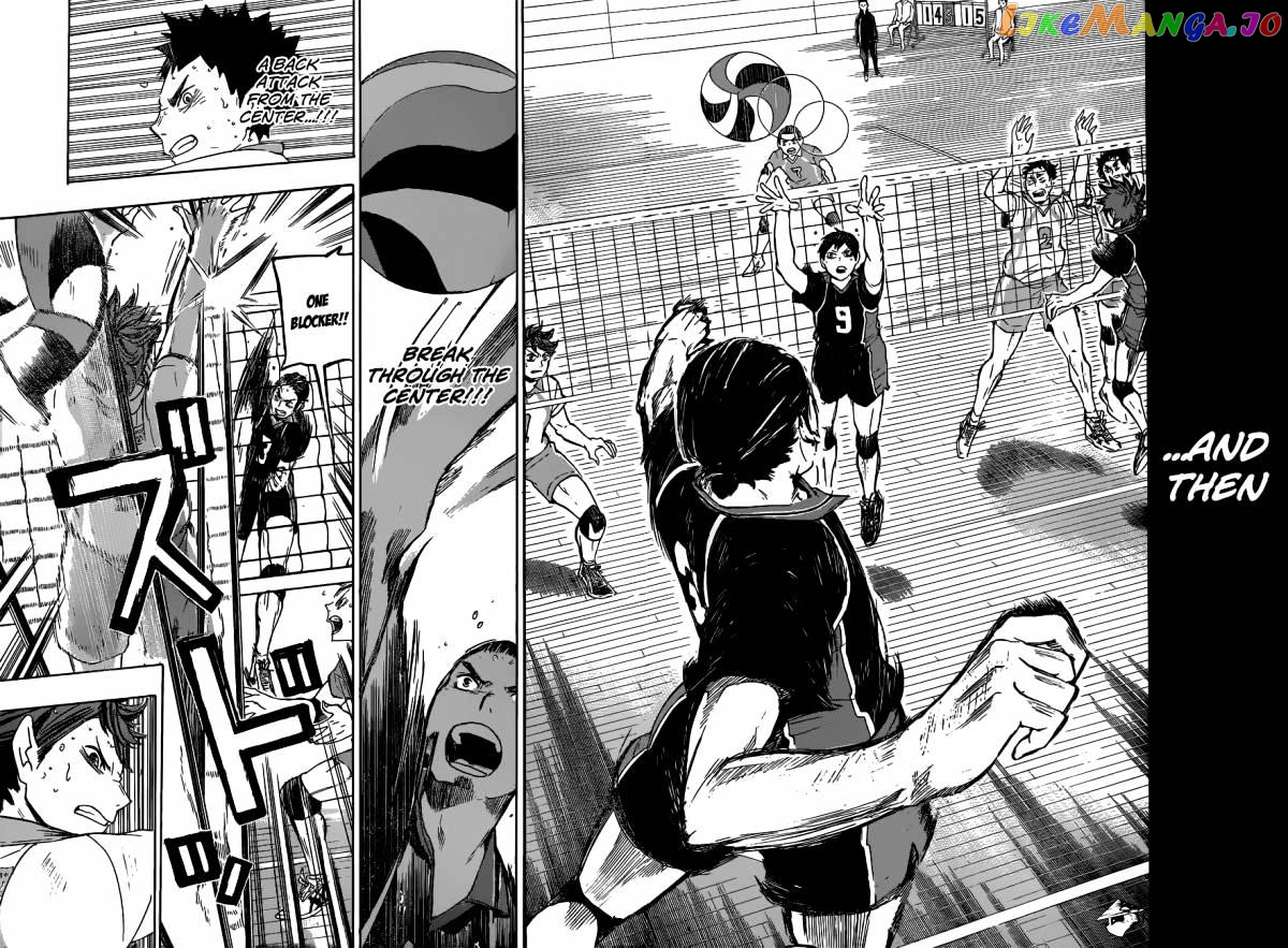 Haikyuu!! chapter 62 - page 14