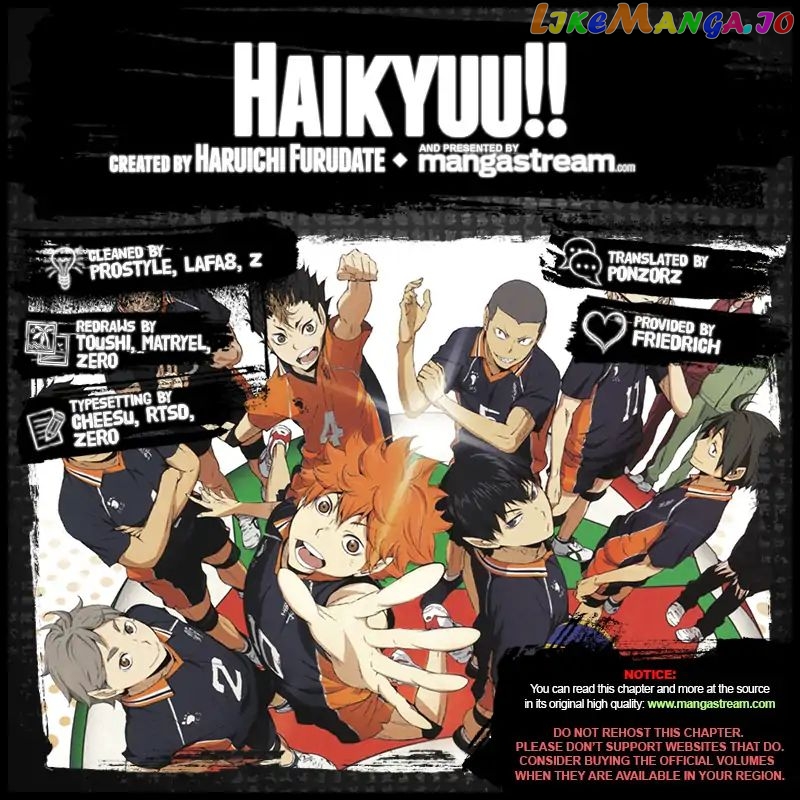 Haikyuu!! - Manga chapter 329 - page 2