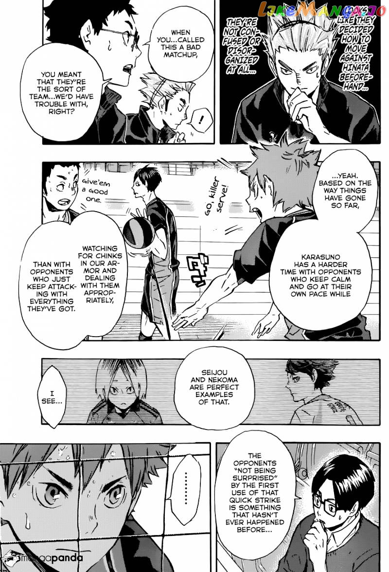 Haikyuu!! chapter 116 - page 9