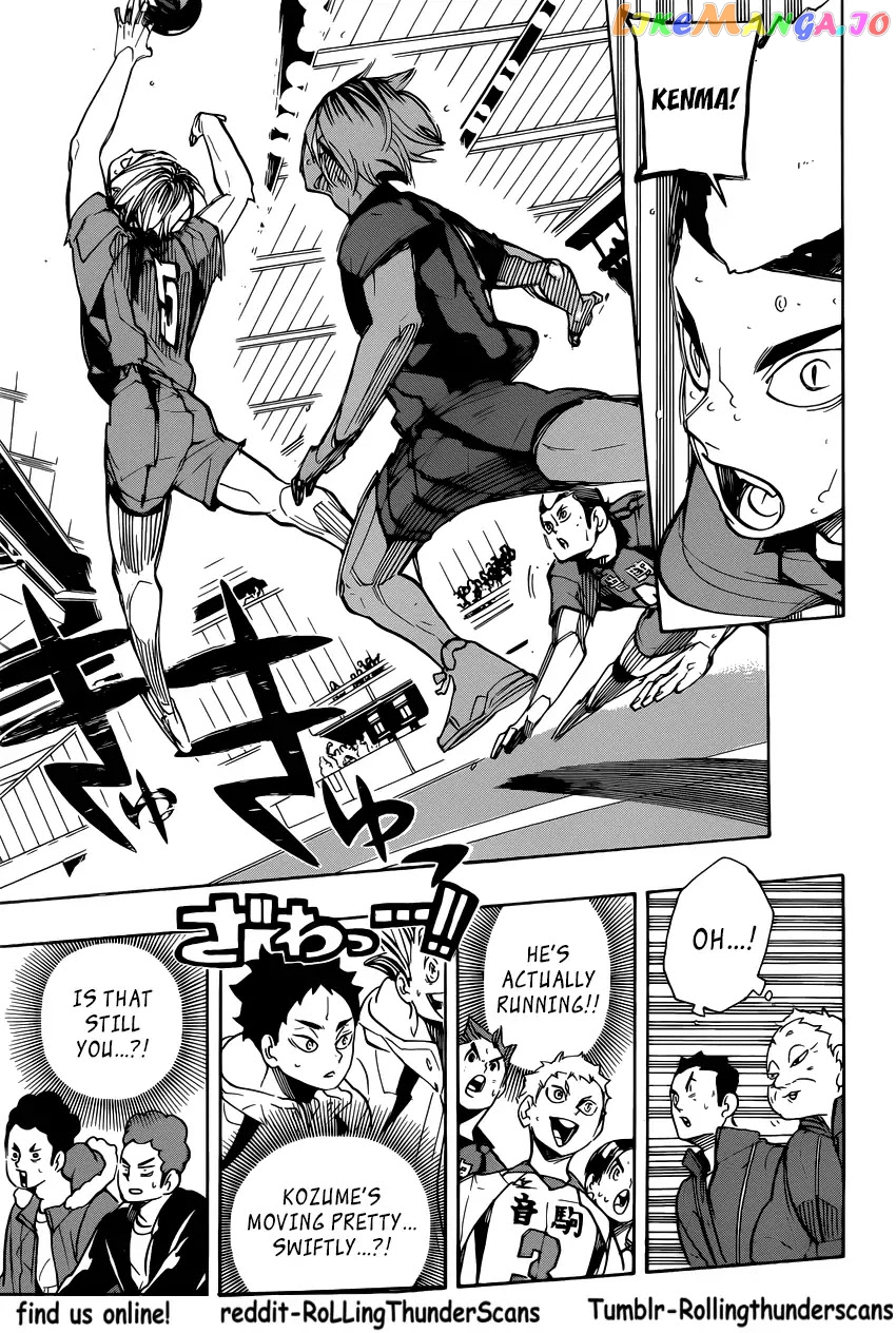 Haikyuu!! chapter 301 - page 15