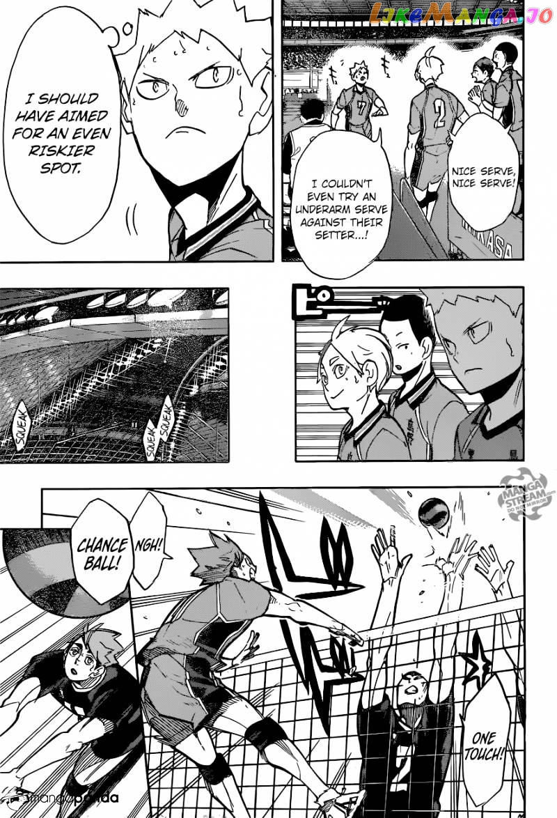 Haikyuu!! chapter 257 - page 13