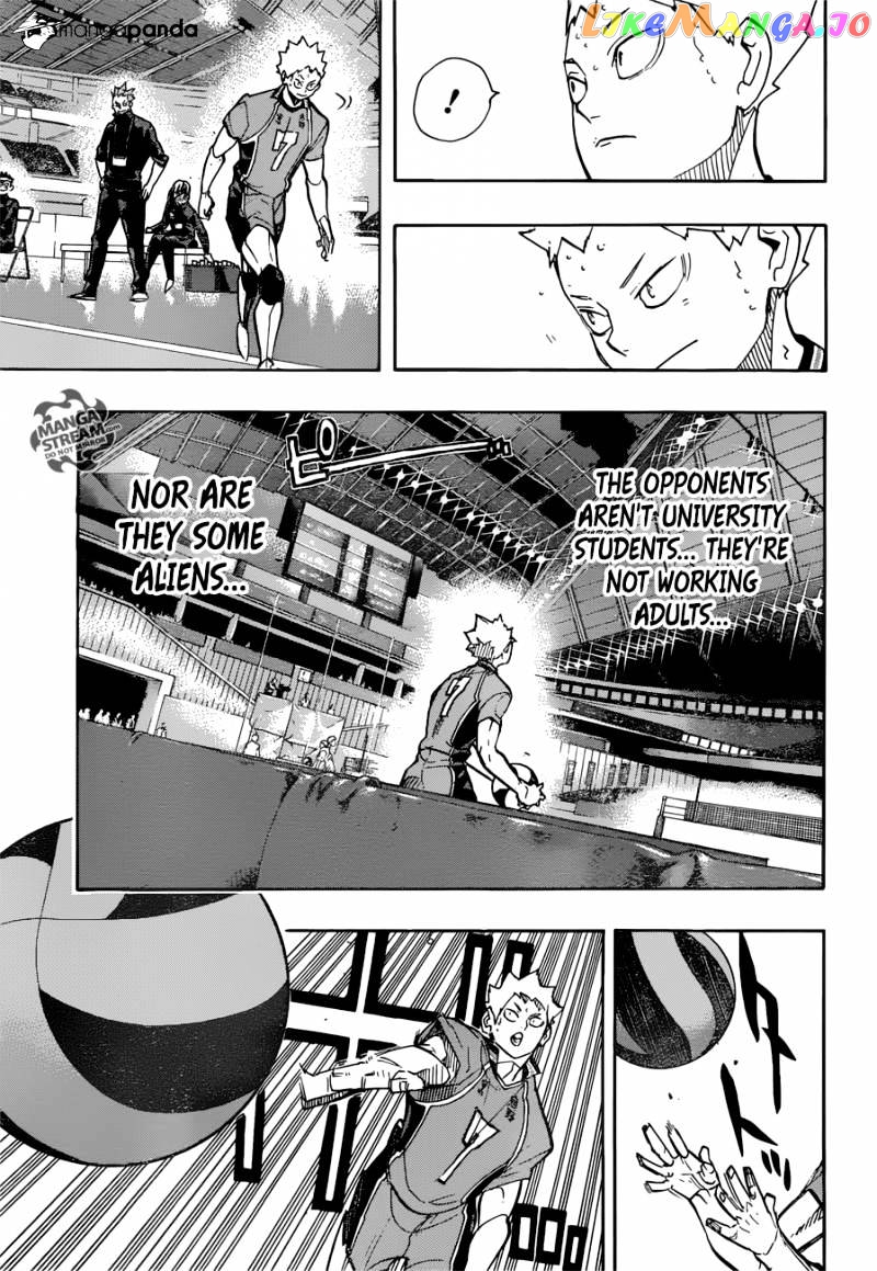 Haikyuu!! chapter 257 - page 4