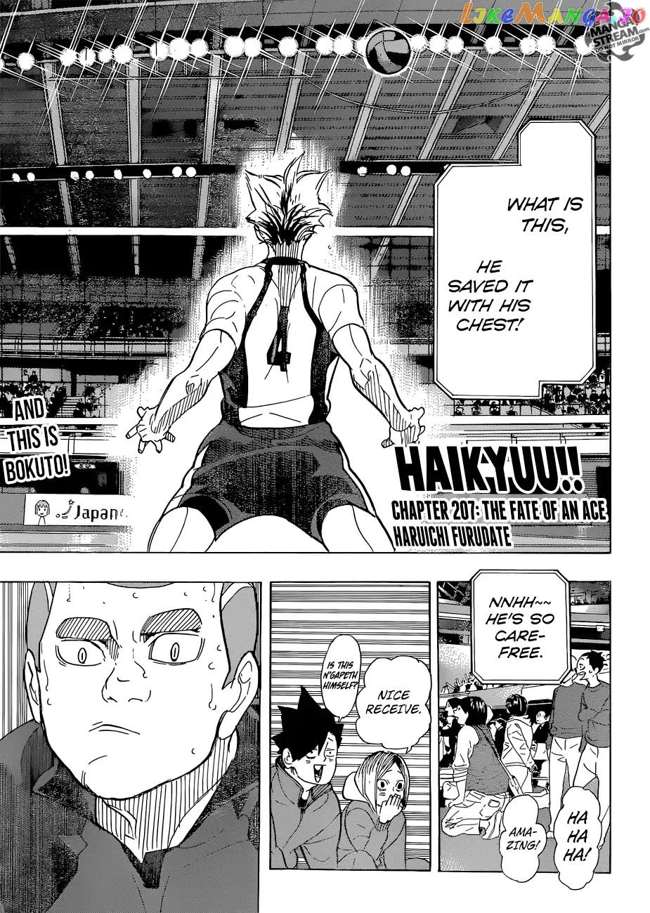 Haikyuu!! - Manga chapter 330 - page 1