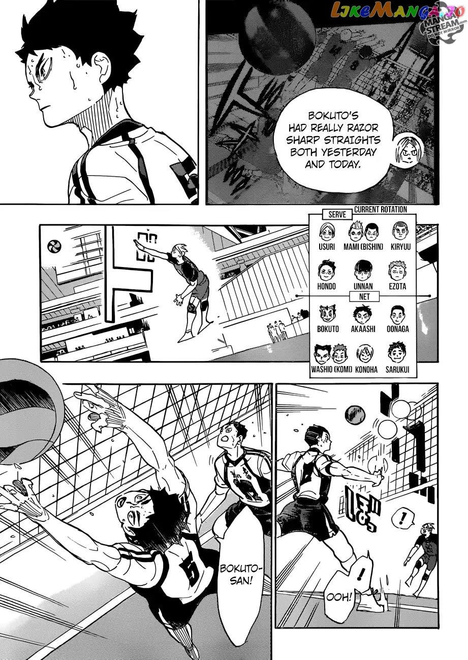 Haikyuu!! - Manga chapter 330 - page 14