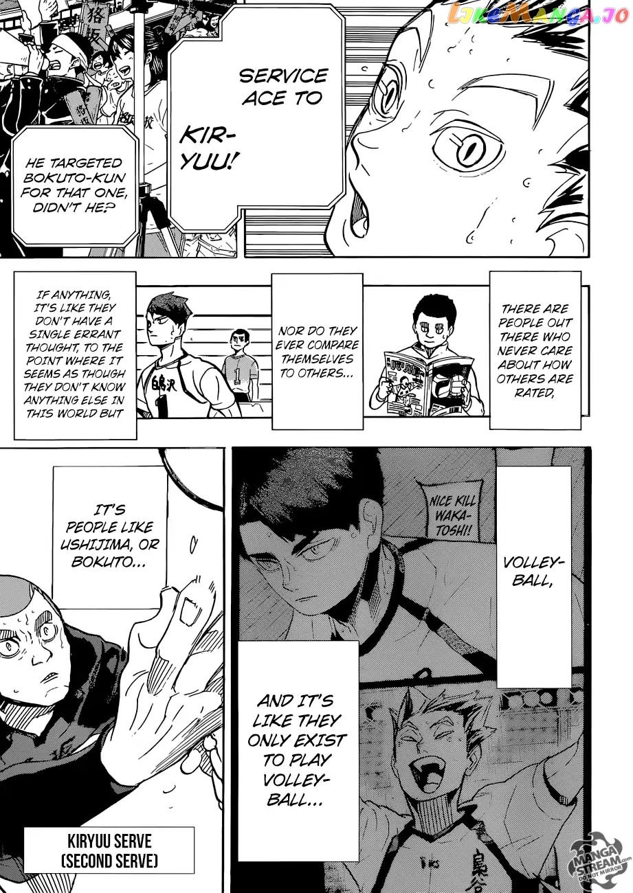 Haikyuu!! - Manga chapter 330 - page 6